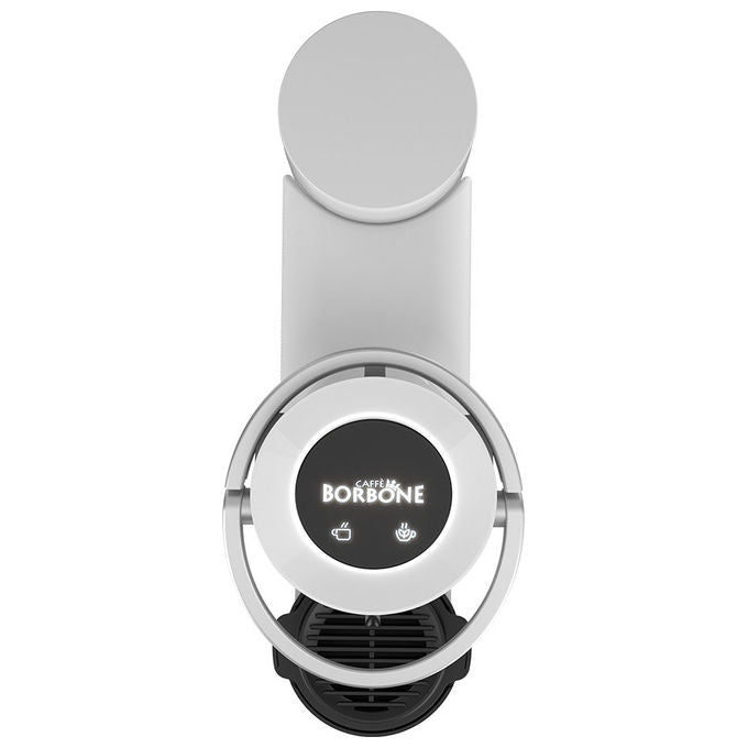 Caffe' Borbone BLUEMOONBIANCA Bluemoon Macchina da caffe' a Cialde ESE 44mm 0.9 L 15 bar 650 W Espresso e Bevande Calde colore Bianco