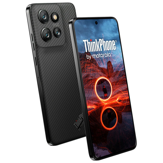 Motorola PB5W0001SE ThinkPhone25 Smartphone 5G 6.36'' 8 GB RAM 256 GB Android 14 Doppia SIM NFC IP68 colore Nero