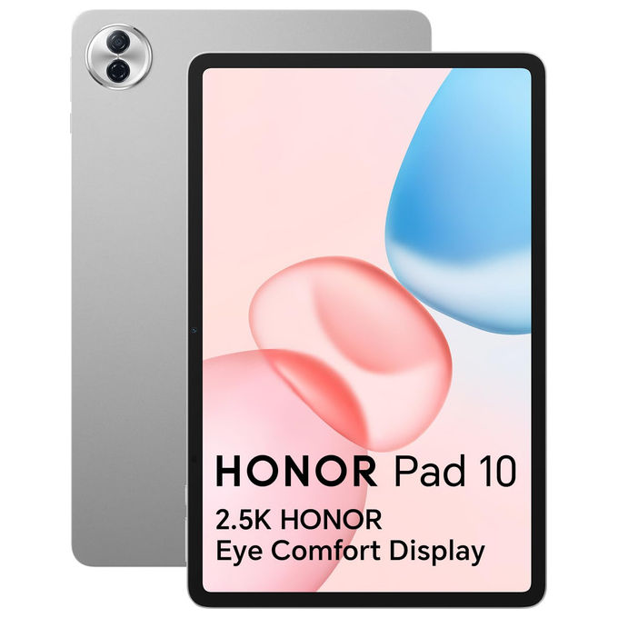 Honor HEY3-W00 Pad 10 Tablet 12.1'' Wi-Fi 6 Qualcomm Snapdragon 7 Gen 3 8GB RAM 256GB Android 15 colore Grigio