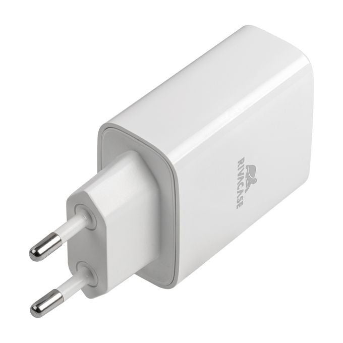 Rivacase PS4193 Caricatore da Muro 30W USB-C Power Delivery 3.0 PPS Ricarica Rapida colore Bianco