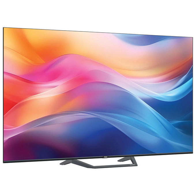 Haier H50S80FUX Smart TV QLED 50'' 4K Ultra HD Google TV Direct-LED 120 Hz Dolby Vision Dolby Atmos colore Nero