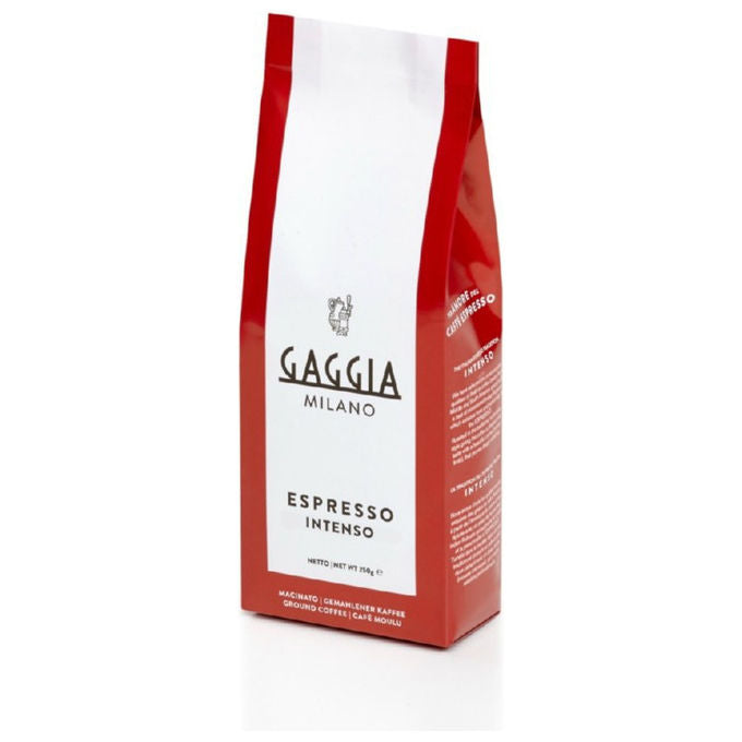 Gaggia 21001729 Intenso Caffe' Macinato Espresso Tostatura Leggera 250 g
