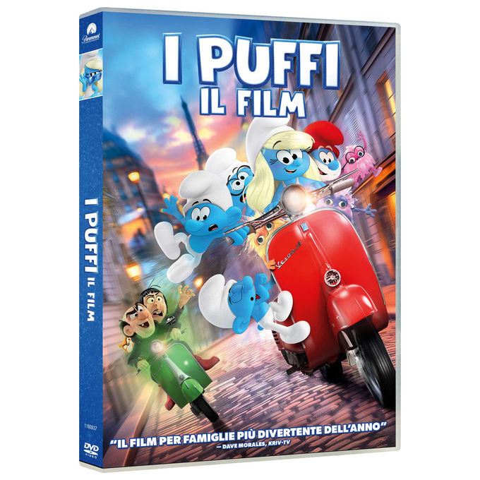 Paramount I Puffi Il Film DVD Animazione 2025 Italiano Area 2 PAL 86 min Paolo Bonolis Luca Laurenti