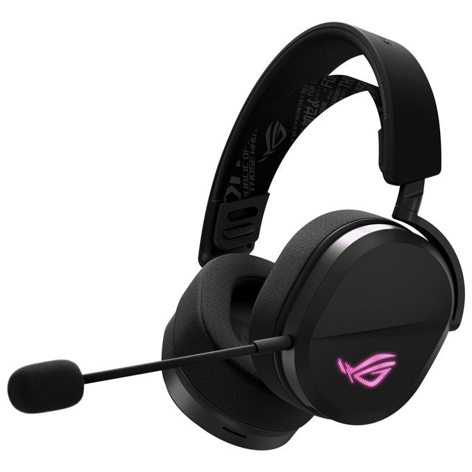 Asus 90YH0410-BHUA00 ROG Pelta Cuffie Gaming Wireless Tri-mode 2.4 GHz Bluetooth USB-C driver 50 mm Titanio colore Nero