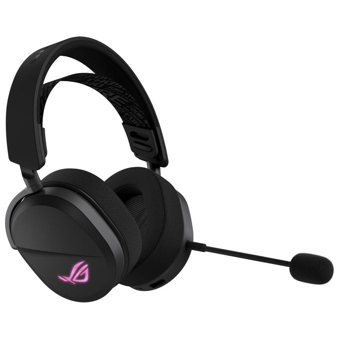 Asus 90YH0410-BHUA00 ROG Pelta Cuffie Gaming Wireless Tri-mode 2.4 GHz Bluetooth USB-C driver 50 mm Titanio colore Nero