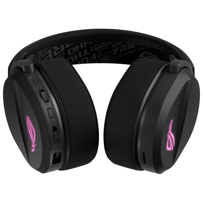 Asus 90YH0410-BHUA00 ROG Pelta Cuffie Gaming Wireless Tri-mode 2.4 GHz Bluetooth USB-C driver 50 mm Titanio colore Nero