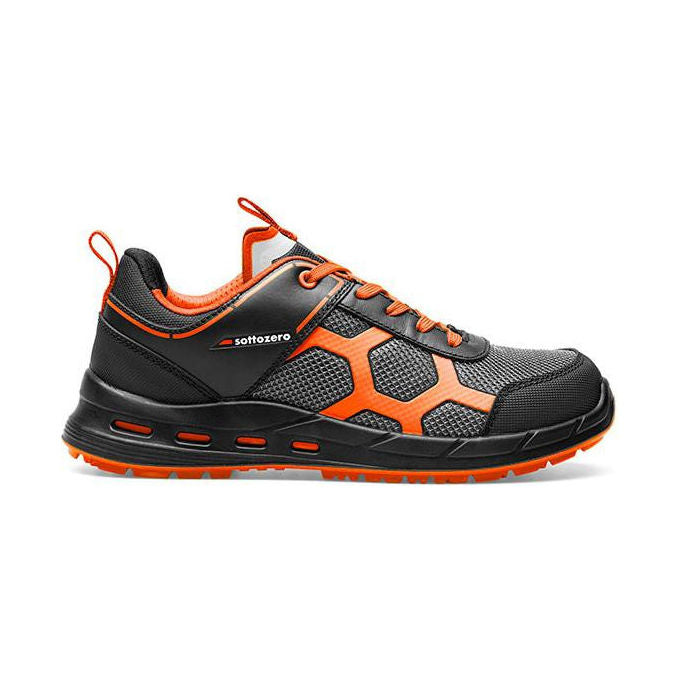 Sottozero SZ100 UFO Scarpa Antinfortunistica Bassa S1PS ESD Antiperforazione Puntale in Fibra di Vetro Soletta in Latex Gel colore Blu