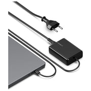 Cygnett CY5854PDWCH PowerMaxx Caricabatterie USB-C GaN 100W Ricarica Rapida cavo integrato 1m colore Nero