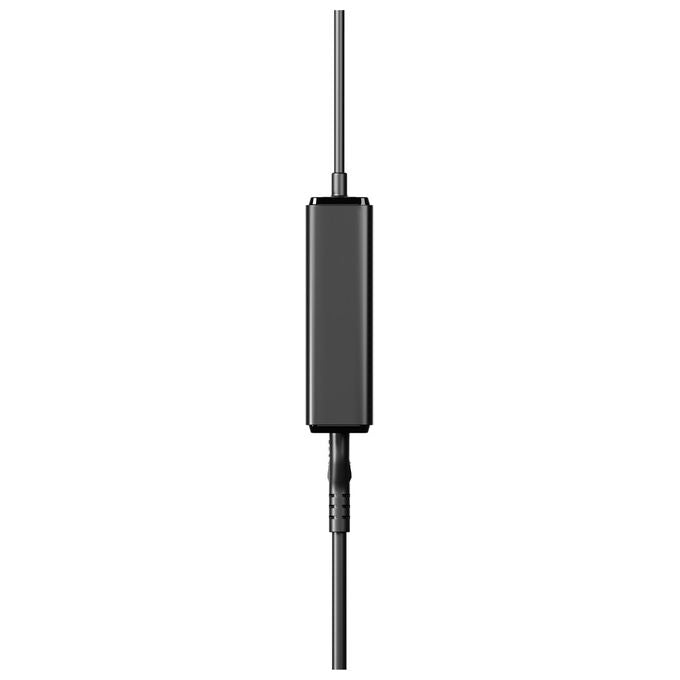 Cygnett CY5854PDWCH PowerMaxx Caricabatterie USB-C GaN 100W Ricarica Rapida cavo integrato 1m colore Nero