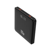 Nilox NXPW100WSLIM Powerbank Slim 20000 mAh 100W Fast Charge 4 Porte 2 USB-C 2 USB-A Display LED colore Nero