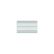 Vigor Pannello Recinzione Metallica Maglia Saldata Filo Acciaio 3 mm 123x200 cm colore Verde RAL-6005