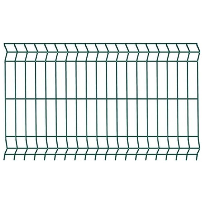 Vigor Pannello Recinzione Acciaio filo 3 mm 103x200 cm verniciatura epossidica colore Verde RAL-6005