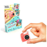 Rocco Giocattoli CLK063 Mini Cam Fotocamera Digitale per Bambini Display LCD 1'' Scheda SD 1 GB Portachiavi colore Assortito