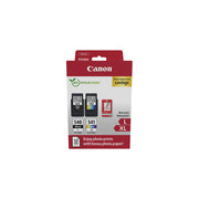 Canon 5224B013 Multipack Cartucce Inkjet PG-540L CL-541XL Alta Capacita' 400+300 pagine con Carta Fotografica 4x6 50 fogli colore Nero e Colori