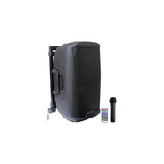 Gemini AS2110TOGO AS TO GO SERIES Diffusore Portatile Attivo con Trolley 10'' 1000W Bluetooth Radiomicrofono UHF colore Nero