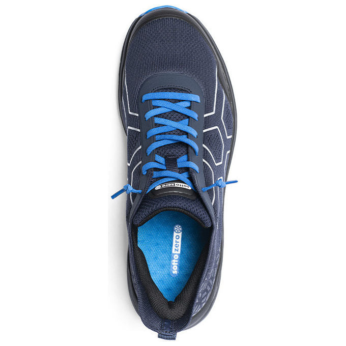 Sottozero SZ500B-42 Flexifly Scarpe Antinfortunistiche Slip-on S1PS Puntale Fibra di Carbonio Soletta UHMWPE Taglia 42 colore Blu