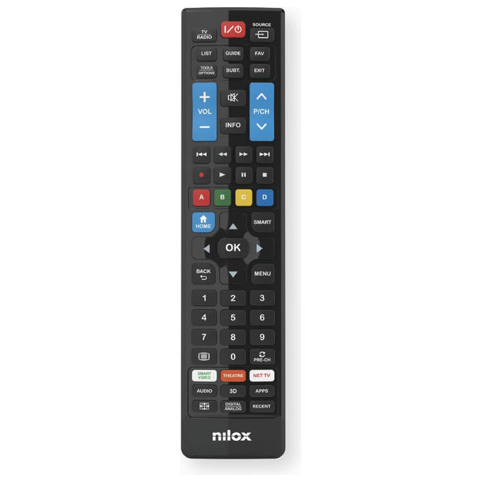 Nilox NXXZUNISAM01 Telecomando Universale compatibile TV e Smart TV Samsung colore Nero