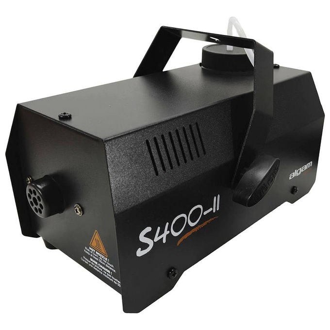 Algam Lighting S400-II Macchina del Fumo Orizzontale 400W Portata 50 m³-min Getto 4 m Telecomando IP20