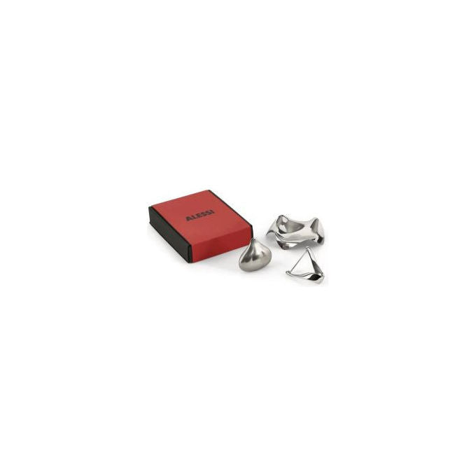 Alessi KITCHSET Set Regalo Cucina Pelapatate Sfrido Poggiacucchiaio Blip Sapone Elimina Odori Acciaio Inossidabile colore Acciaio