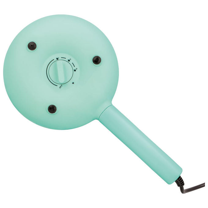Jocca 2488T Funny Cooking Crepiera Elettrica Antiaderente 21 cm 600W 3 Temperature 2 Funzioni in 1 colore Turchese
