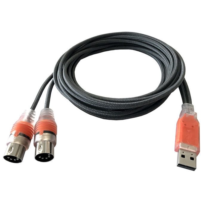 ESI MIDIMATE EX Interfaccia MIDI USB 2 porte In Out 32 canali Plug and Play colore Nero