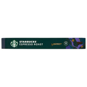 Starbucks Espresso Roast by Nespresso Capsule Caffe' 100% Arabica Tostatura Scura Intensita' 11 10 Capsule 55g