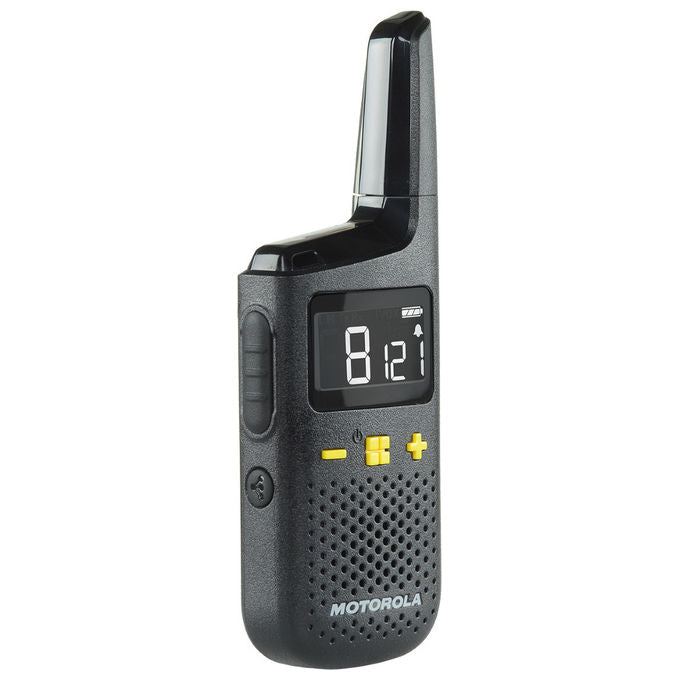 Motorola XT185 Talkabout Ricetrasmittente PMR446 16 canali 8000 m IP54 24h autonomia 2 pz colore Nero