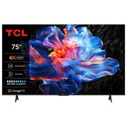 TCL 75T69C T69C Smart TV QLED 75'' 4K Ultra HD Google TV Dolby Vision HDR10+ Dolby Atmos colore Nero
