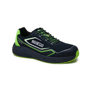 Sparco TEAMWORK Impulse Willen Scarpe Antinfortunistiche S1PS SR FO HRO ESD Puntale Composito Suola Twist colore Blu Verde