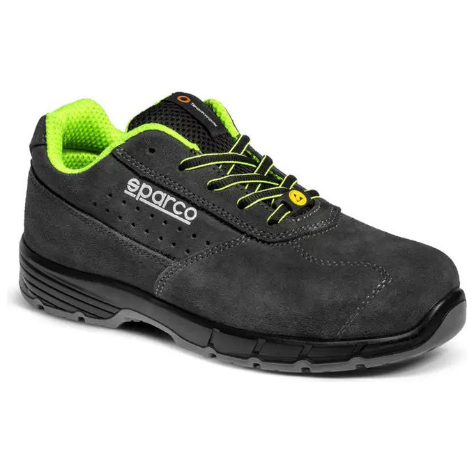 Sparco 07546 Horizon Ontario Scarpe Antinfortunistiche S1PS ESD Metal Free Puntale Vetroresina colore Nero Blu