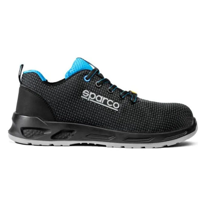 Sparco BTB005 Horizon Tek Fresno Scarpe Antinfortunistiche Basse S3S ESD SR Metal Free EN ISO 20345:2022 colore Nero