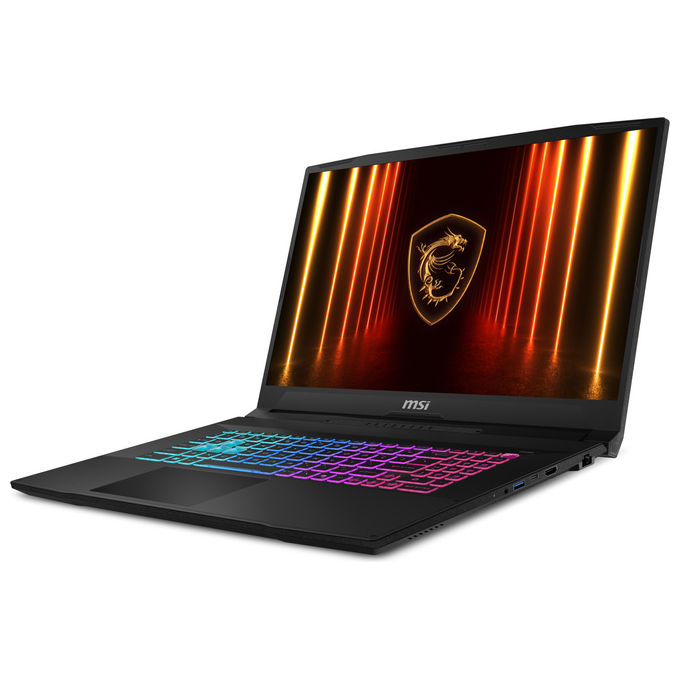 MSI KATANA 17 HX B14WFK-020IT Notebook Gaming Intel Core i7 RTX 5060 16GB RAM 1TB SSD 17.3'' QHD 240Hz colore Nero
