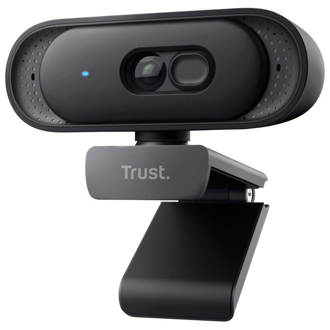 Trust 26180 Tomar Webcam 2K QHD 2560x1440 pixel 30 fps Microfono Integrato Otturatore Privacy USB colore Bianco