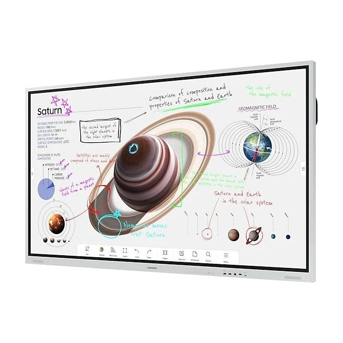 Samsung LH85WMFWLGCXEN WM85FX Lavagna Interattiva 85'' 4K Ultra HD Touch 20 punti Tizen 9.0 Wi-Fi