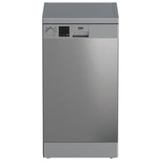 Beko DVS05030X Lavastoviglie 45cm 10 coperti Classe D 47dB Acciaio Inox (85x45x60 cm) colore Acciaio Inox