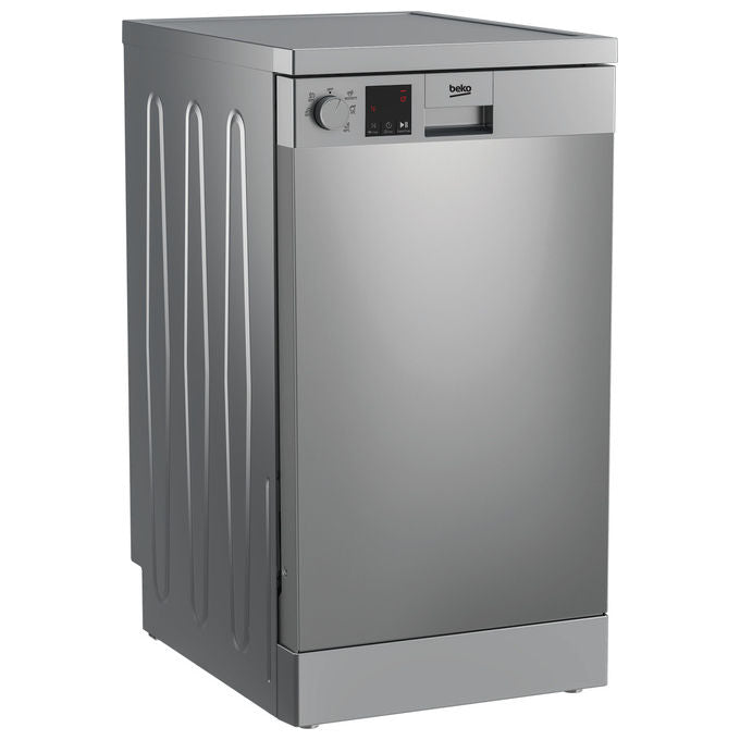 Beko DVS05030X Lavastoviglie 45cm 10 coperti Classe D 47dB Acciaio Inox (85x45x60 cm) colore Acciaio Inox