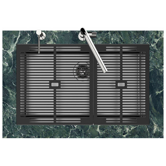 Foster 1257850 Quadra EVO lavello ad incasso Rettangolare Acciaio inox colore Acciaio inox