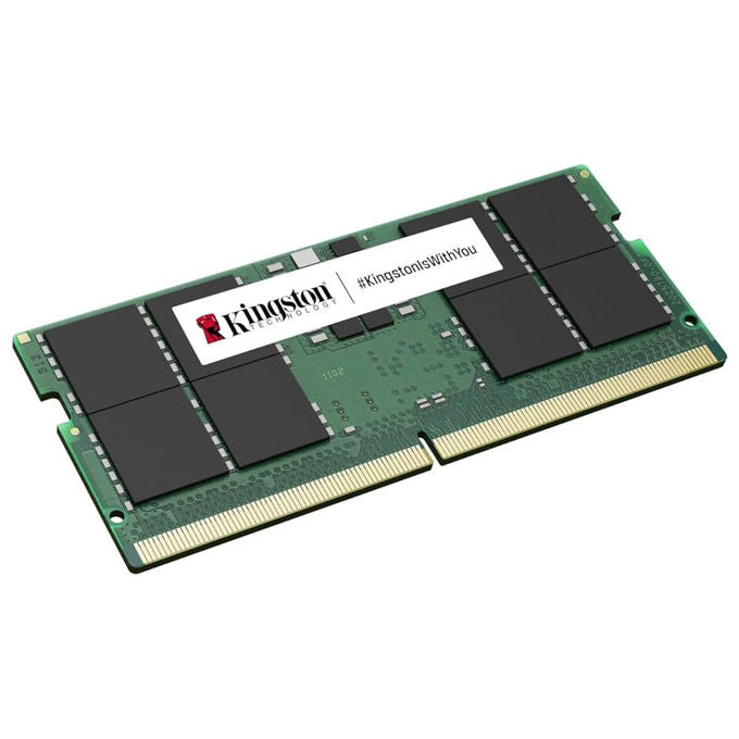 Kingston KVR64V52BS8-16 Memoria Laptop 16 GB DDR5 6400 MT-s CL52 colore Oro