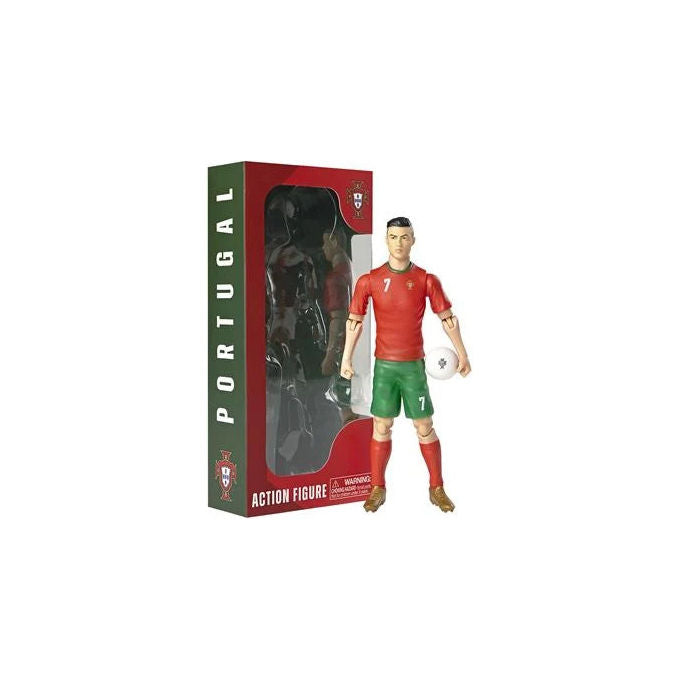 BANBO TOYS 8436624380457 Figura d'azione Cristiano Ronaldo 20 cm articolata colore Bianco