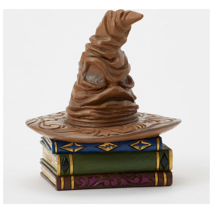 Enesco Harry Potter by Jim Shore 6016702 Statuetta Cappello Parlante in Resina Multicolore