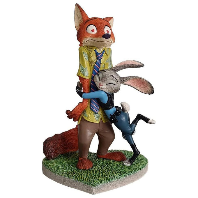 Enesco Statuetta Nick E Judy Valentine Disney Showcase Zootopia Resina 20.4 cm