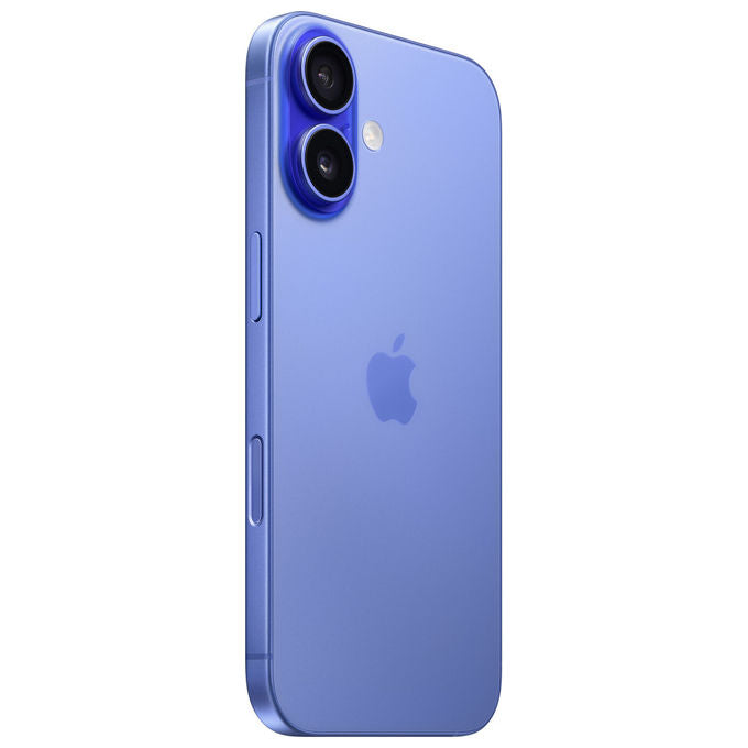 Apple MYEC3HN-A iPhone 16 Smartphone 5G 6.1'' 128GB iOS 18 Dual SIM USB-C IP68 colore Blu Ultramarine