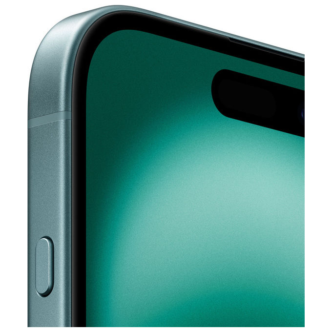 Apple MYED3HN-A iPhone 16 Smartphone 128GB 6.1'' OLED 5G Wi-Fi 7 iOS 18 Doppia SIM colore Teal