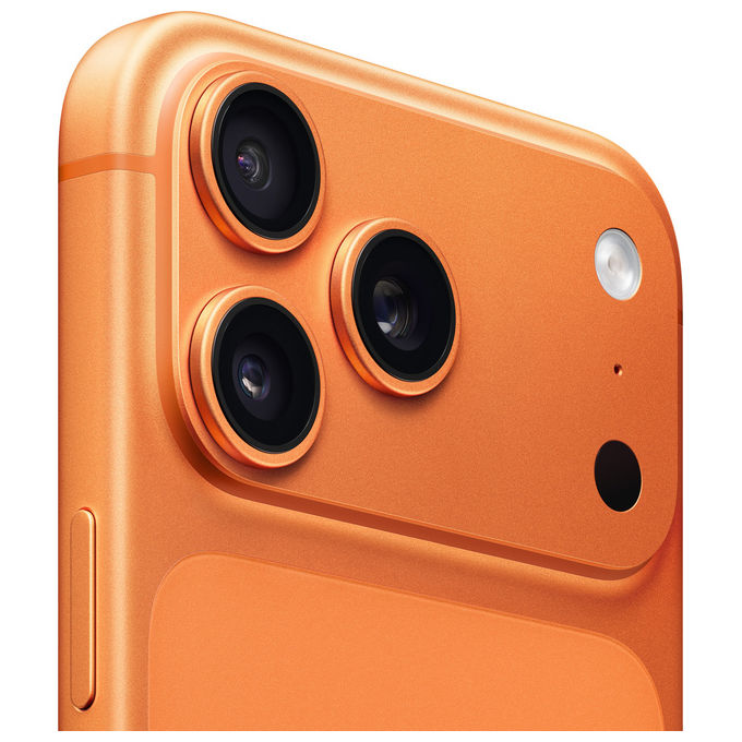 Apple MFYT4QN-A iPhone 17 Pro Max Smartphone 5G 6.9'' OLED 512 GB A19 Pro Tripla Fotocamera 48 MP iOS 26 colore Cosmic Orange