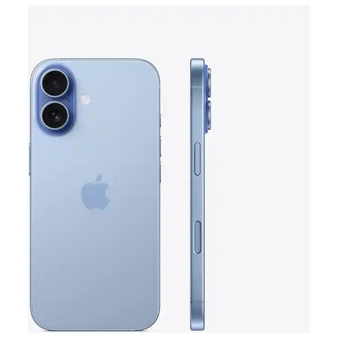 Apple iPhone 17 Smartphone 256GB Display 6.3'' OLED 5G Chip A19 RAM 8GB iOS 26 colore Azzurro Nebbia