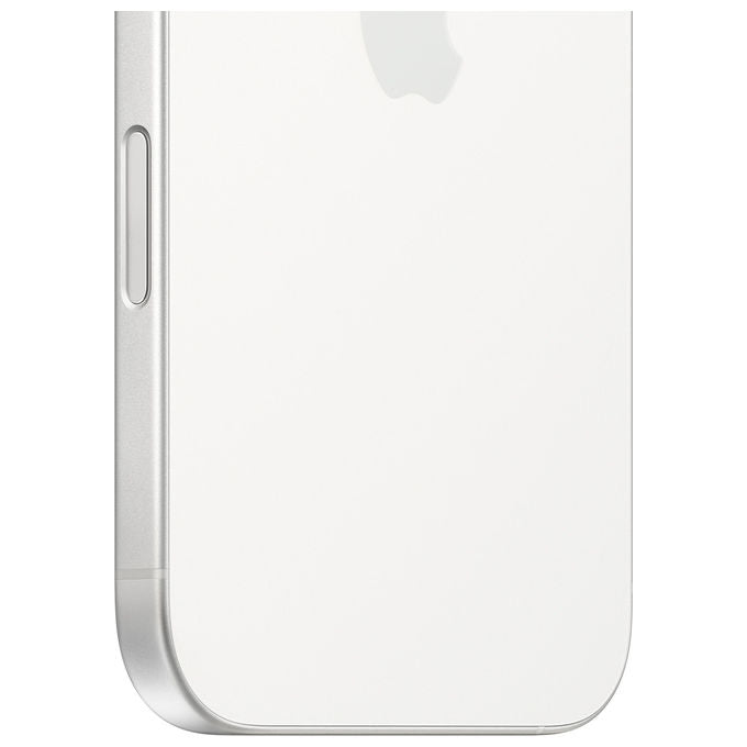 Apple MYE93QL-A iPhone 16 Smartphone 5G 6,1'' OLED 128GB chip A18 doppia fotocamera 48MP iOS 18 colore Bianco