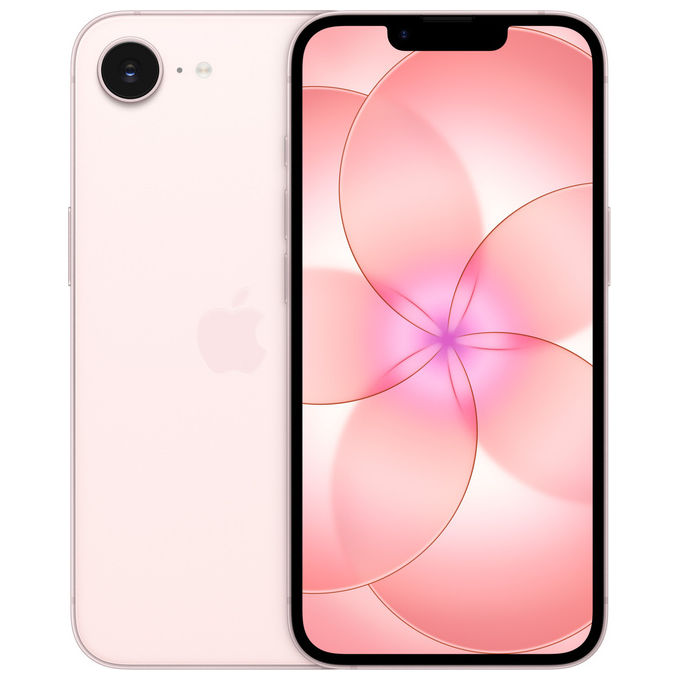 Apple MHRX4ZD-A iPhone 17e Smartphone 256 GB colore Rosa Chiaro