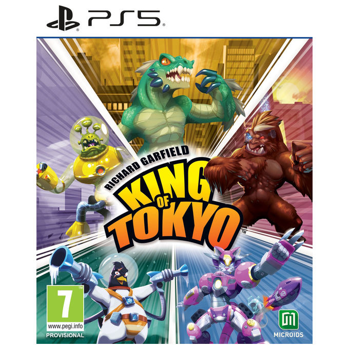 Microids King of Tokyo PlayStation 5 Gioco Standard PEGI 7 Modalita' Multiplayer