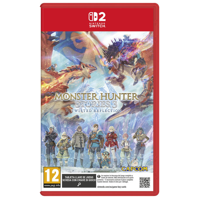 Capcom Monster Hunter Stories 3 Twisted Reflection Nintendo Switch Scheda Gioco Ita PAL