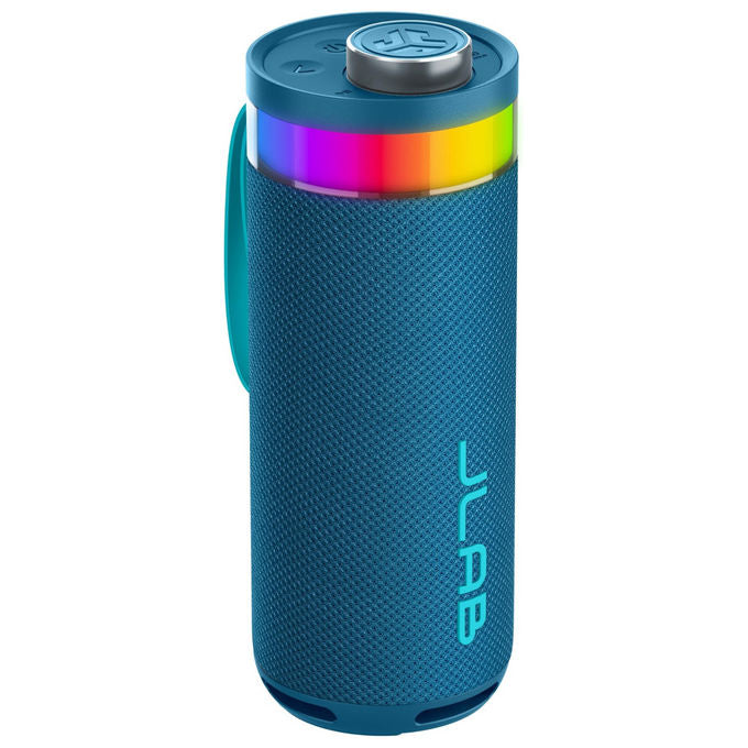 JLab Altoparlante Bluetooth Go Party Navy Luci RGB IP56 10W